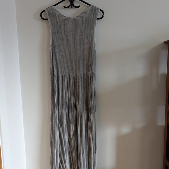 Sarah Pacini Gray Maxi Dress - Picture 1 of 6